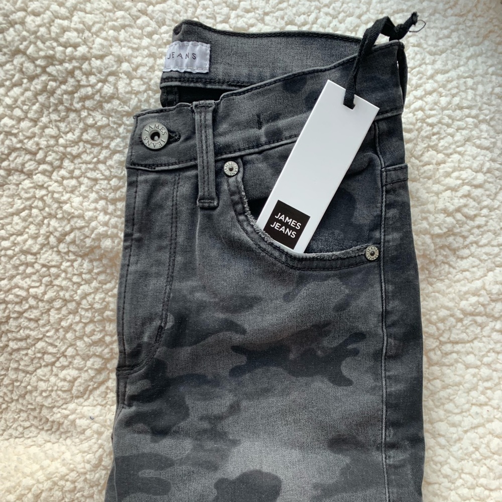 BRAND NEW (NWT) James Jeans - Grey Combat DESIGNER